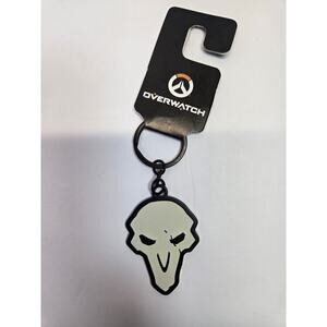 NWT Overwatch Reaper Skull Metal Keychain- Blizzard Bay